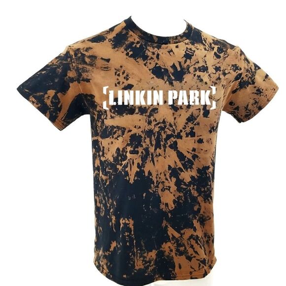 LINKIN PARK Acid Washed, Distressed (Band Tee) Rock Tee Rap Tee - Y2K Streetwear - Picture 2 of 5